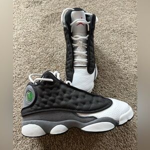 Nike Air Jordan 13 Retro GS Black Flint White Grey 884129 060 Size‎ 6Y